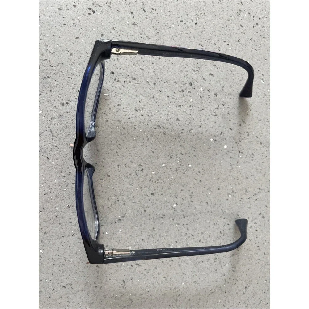 WHIMS EVOLUTIONEYES FRAMES ONLY EYEGLASSES TRO914AK  50-18-135 blue full rim